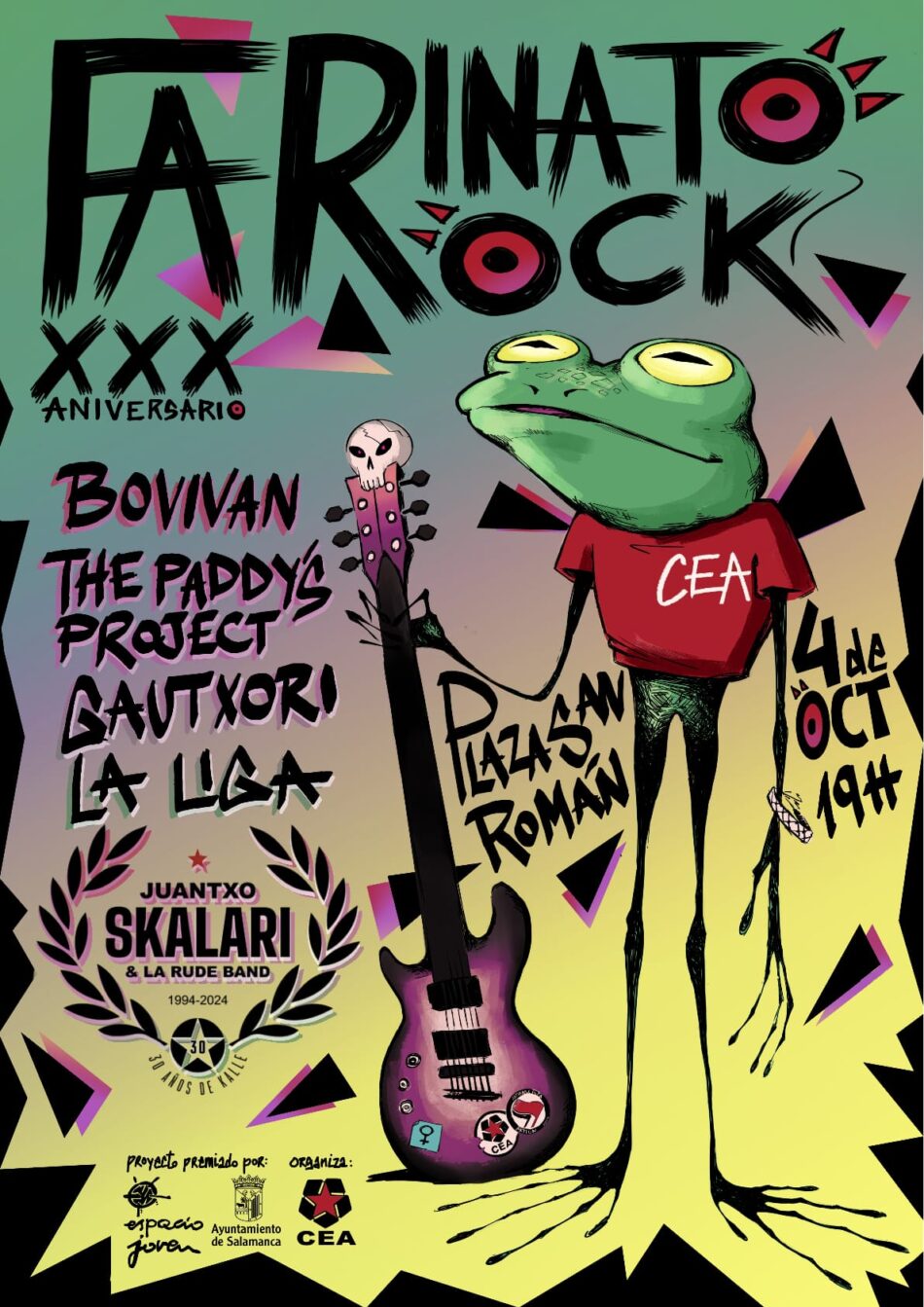 El Farinato Rock celebra su XXX edición el próximo 4 de octubre