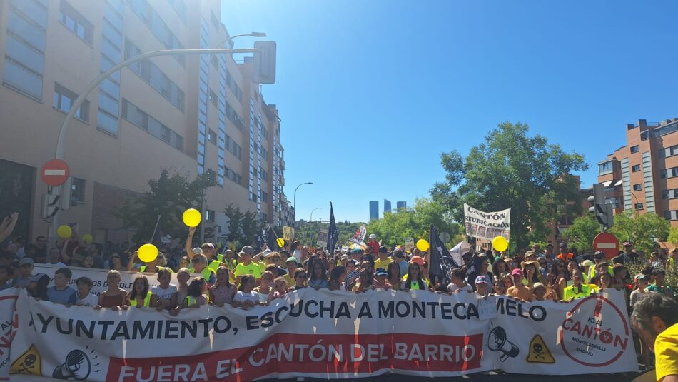 Montecarmelo lo ha vuelto a hacer: 8.000 personas asisten a la quinta manifestación masiva por la reubicación del megacantón