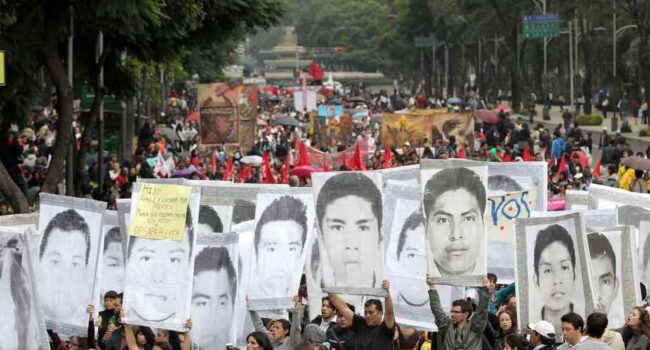 México conmemora el 11 aniversario de la desparición de los estudiantes de Ayotzinapa
