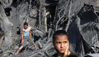 Más de 450.000 menores están amenazados por la ofensiva israelí
