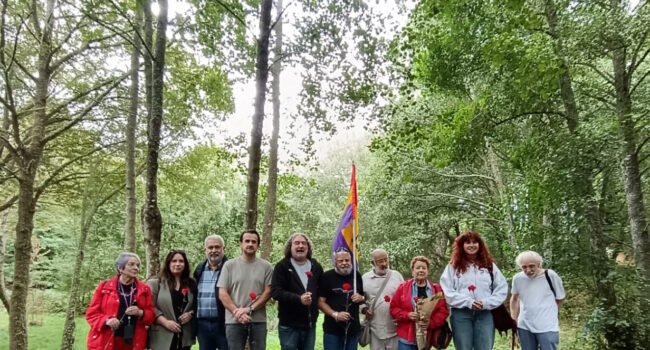 Acordo para instalar un memorial na Poza das Ras, onde foron paseados catro homes en agosto do 36