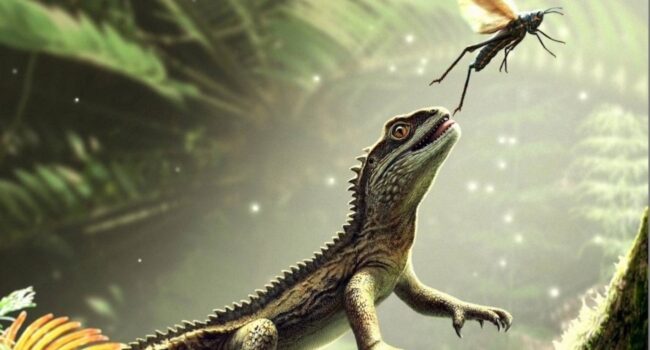 Un fósil hallado en Reino Unido revela cómo eran los ancestros de los lagartos