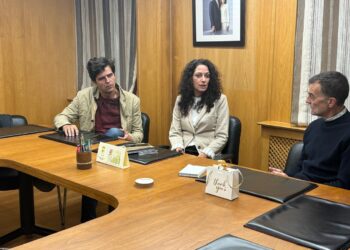 Izquierda Unida visita en Las Médulas organizaciones sociales y personas afectadas por los incendios