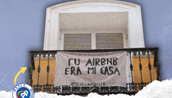 IU Sevilla exige un plan de choque contra los 2.289 pisos turísticos ilegales que sitúan a la ciudad a la cabeza del Estado