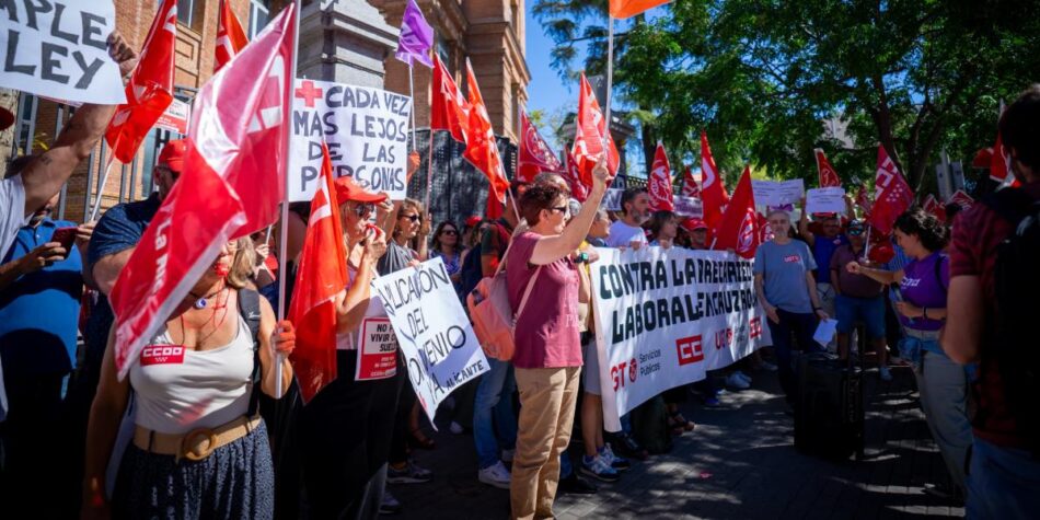 CCOO y UGT tomarán medidas si la patronal de intervención social persiste en su intransigencia