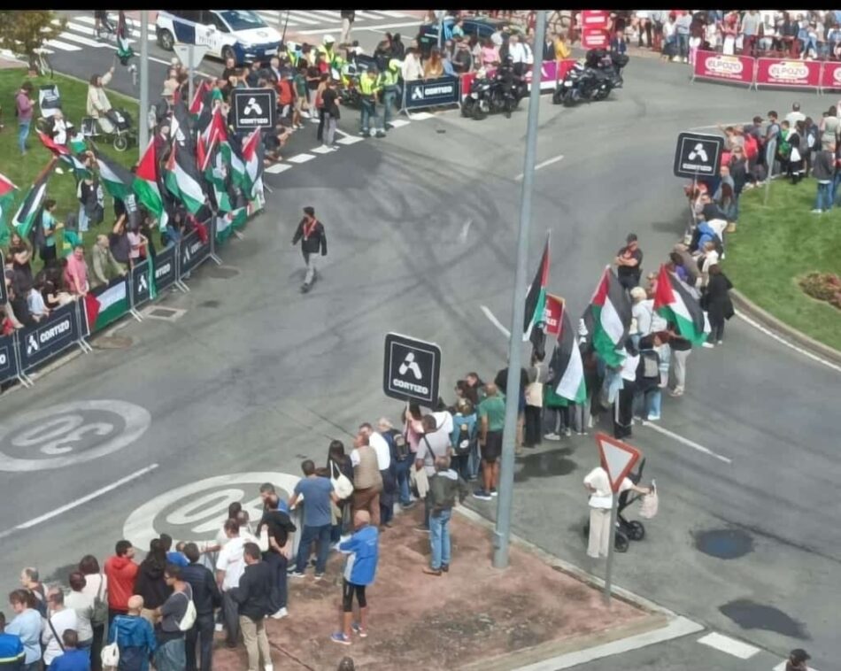 Escalando por Palestina: Acción por Palestina en Clavijo