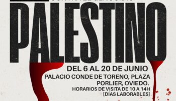 Inauguración exposición “Arte asturiano contra el genocidio palestino” en Noreña