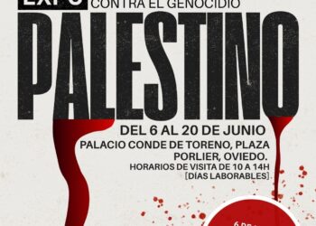 Inauguración exposición “Arte asturiano contra el genocidio palestino” en Noreña