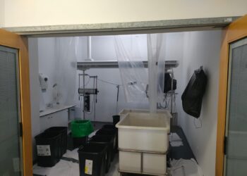 Compromís denuncia inundacions a l’Hospital de Dénia per l’abandonament del govern del PP