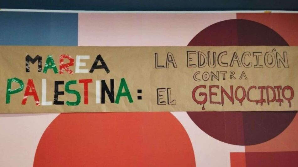 Ecologistas en Acción se suma a la comunidad educativa que se moviliza contra el genocidio en Palestina