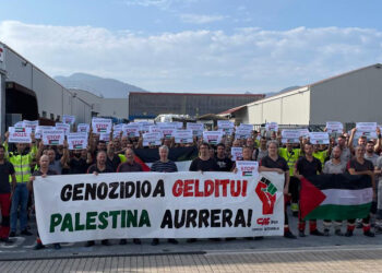 Quince empresas, entre ellas CAF, señaladas por lucrarse con la ocupación israelí y el genocidio en Gaza