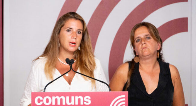 Els Comuns inicien el curs polític fixant condicions clares abans de negociar pressupostos amb el Govern de la Generalitat
