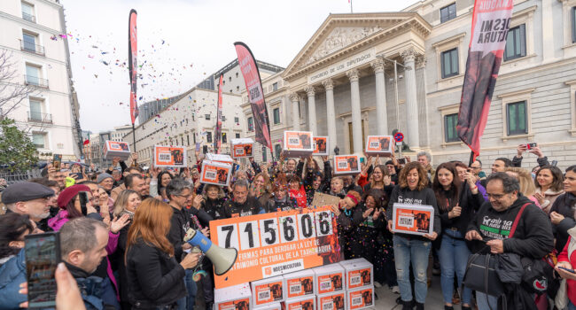La ILP “No Es Mi Cultura” avanza y será debatida en la Comisión de Cultura del Congreso
