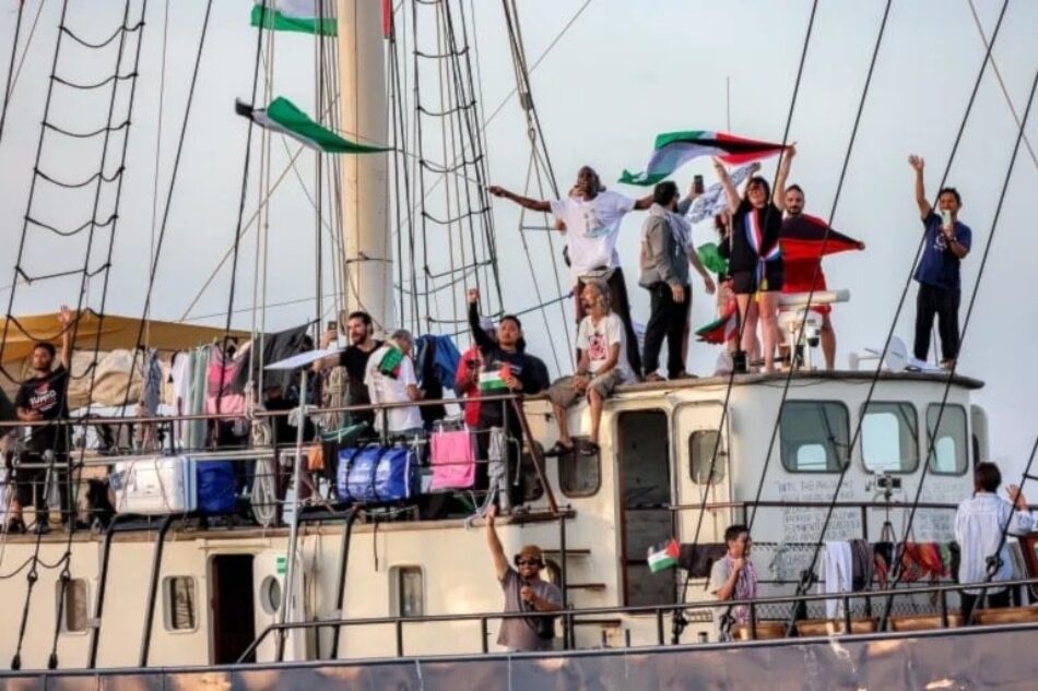 Llaman a proteger la Flotilla Global Sumud ante amenazas israelíes