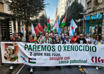 A clase traballadora galega para polos dereitos do pobo palestino e a fin da ocupación ilegal