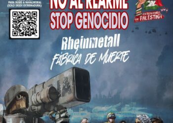 Convocan una nueva marcha contra Rheinmetall por su implicación en el genocidio de Gaza