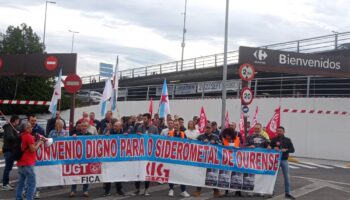 O siderometal de Ourense intensifica a loita por un convenio provincial digno