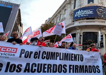 Movilizaciones el 7 de octubre en Madrid ante la agonizante precariedad de la plantilla de Paradores
