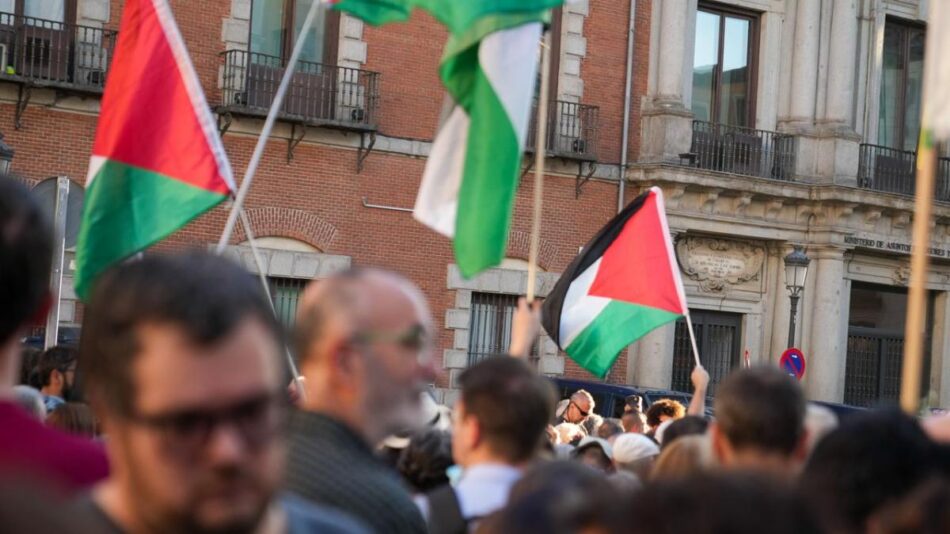 CCOO y UGT: «Seguimos movilizándonos por Palestina»