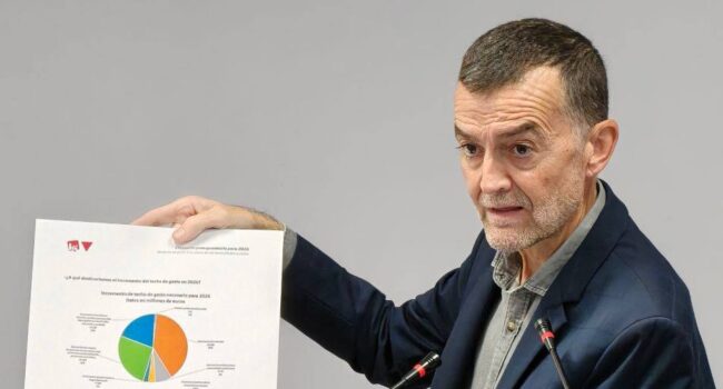 Antonio Maíllo detalla la propuesta de IU de aumentar el techo de gasto un 32%, hasta los 257.000 millones, y “estar a la altura de las necesidades sociales” con los Presupuestos para 2026