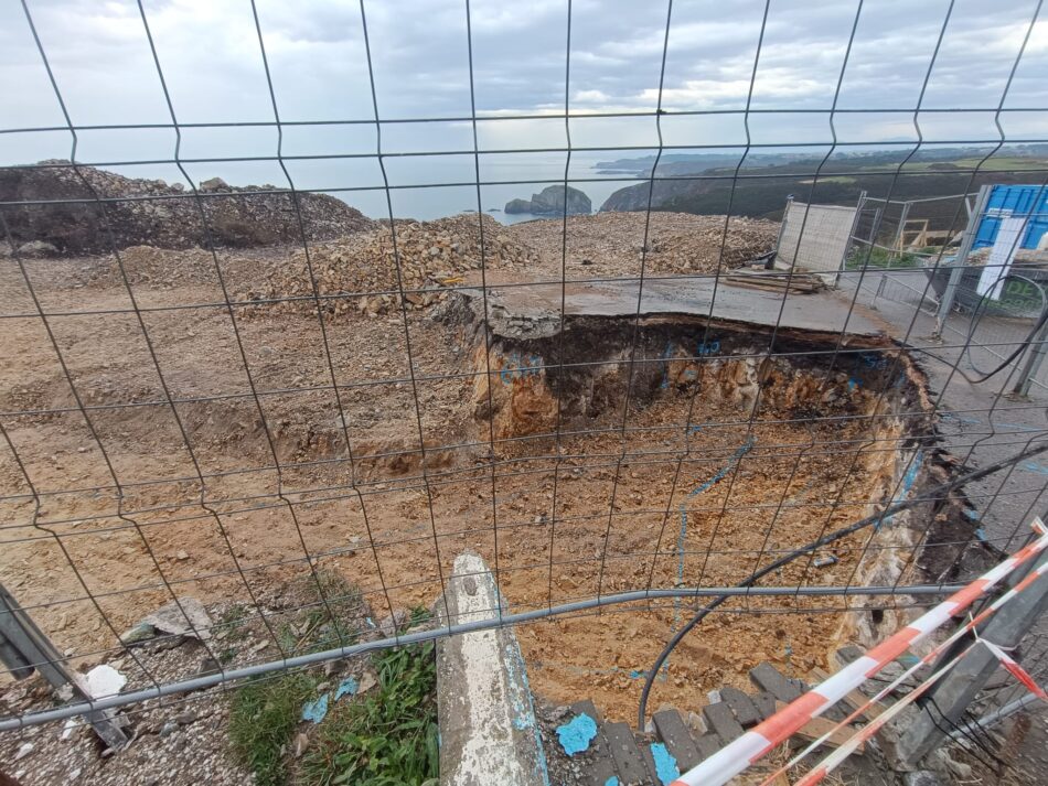 Coordinadora Ecoloxista d’Asturies reclama que se paren las obras del bar del Cabo Peñas