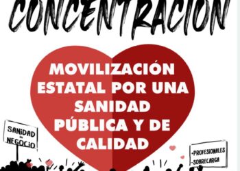 Movilización Estatal en Defensa de la Sanidad Pública, del 3 al 9 de noviembre: «Por mi, por tu salud, y por la de todos y todas»