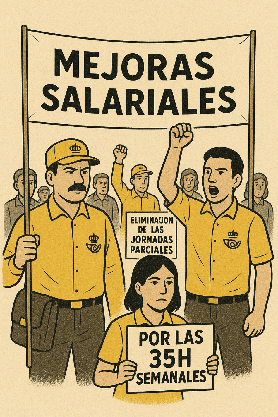 Reivindicaciones salariales en Correos: una lucha justa, pero incompleta