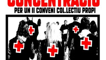 Las trabajadoras de Cruz Roja se concentran por un II convenio colectivo en la provincia de València
