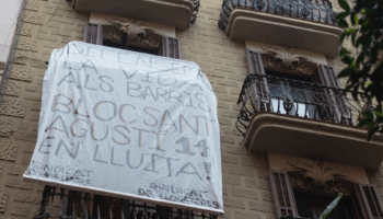 Los juzgados dan la razón al Sindicat de Llogateres: los propietarios de edificios enteros son grandes tenedores