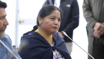 Dirigente indígena de Ecuador denuncia crisis humanitaria y represión