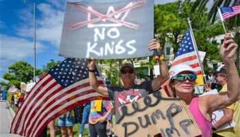 Nuevas protestas contra Trump inundan las calles de Estados Unidos