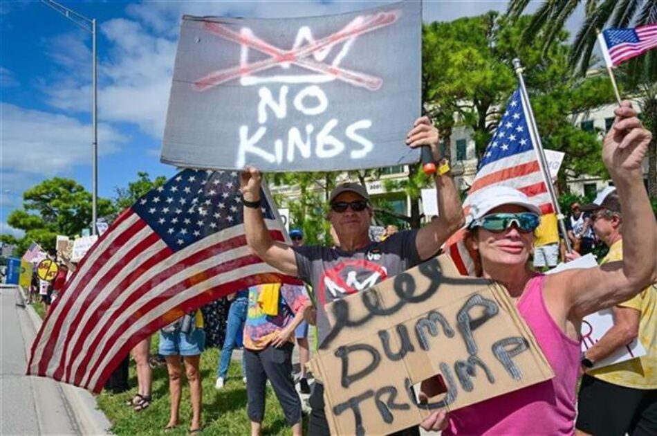 Nuevas protestas contra Trump inundan las calles de Estados Unidos