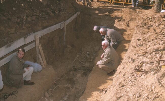 Mañana se cumplen 25 años de la exhumación de Priaranza: La fosa que fue exhumada dos veces