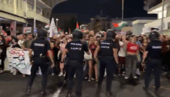 APDHA denuncia la represión policial en Sevilla en la concentración por Palestina y reclama responsabilidades