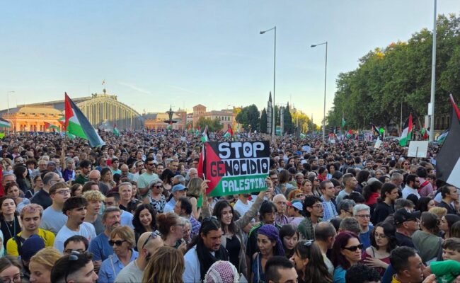 Las solidaridad con Gaza inunda las calles de las principales ciudades del país mientras el sionismo carga en redes