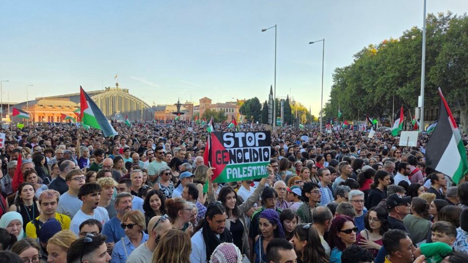 Las solidaridad con Gaza inunda las calles de las principales ciudades del país mientras el sionismo carga en redes