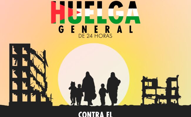 CGT convoca Huelga General de 24 horas en todo el estado español el próximo 15 de octubre contra el genocidio y el apartheid en Palestina