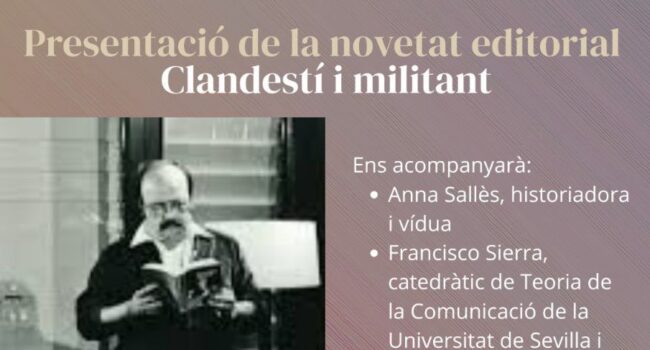 Homenaje a Manuel López Montalbán en Barcelona, el 18 de octubre