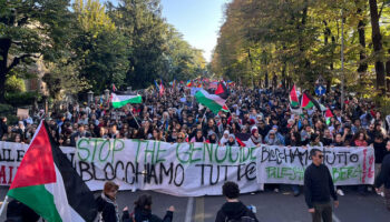 Más de dos millones de italianos salen a las calles por el pueblo palestino