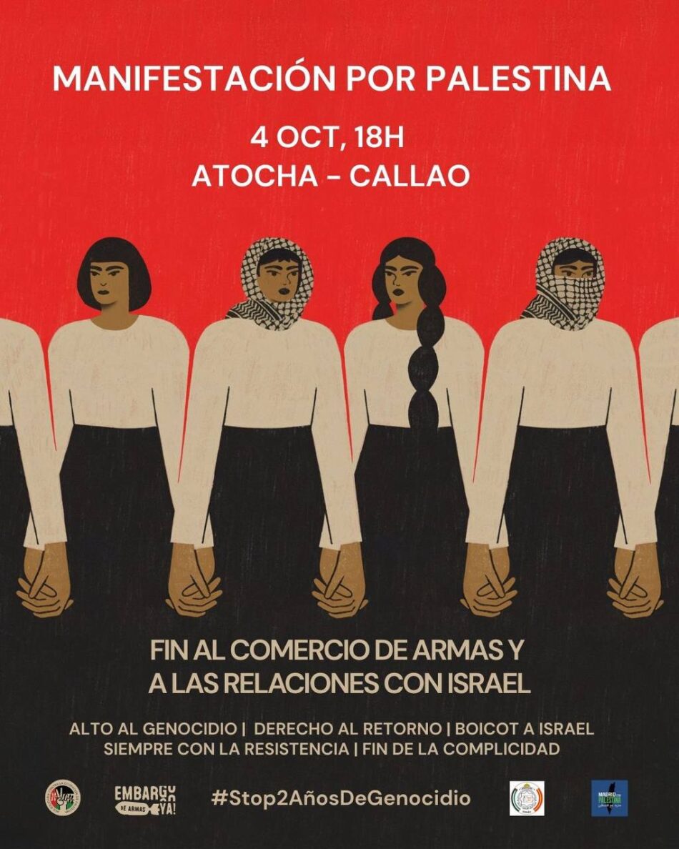 RESCOP (Red Solidaria Contra la Ocupación de Palestina): «Ante el incalificable plan anunciado conjuntamente por Trump y Netanyahu para Gaza»