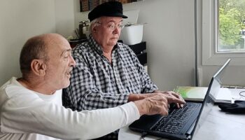 “No es mi trabajo”, el cómic de acción de la tercera edad