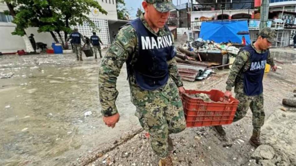 Las operaciones de rescate tras el temporal marcan la semana en México