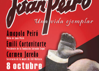 CGT València organiza un homenaje a Joan Peiró, ministro anarquista de la II República