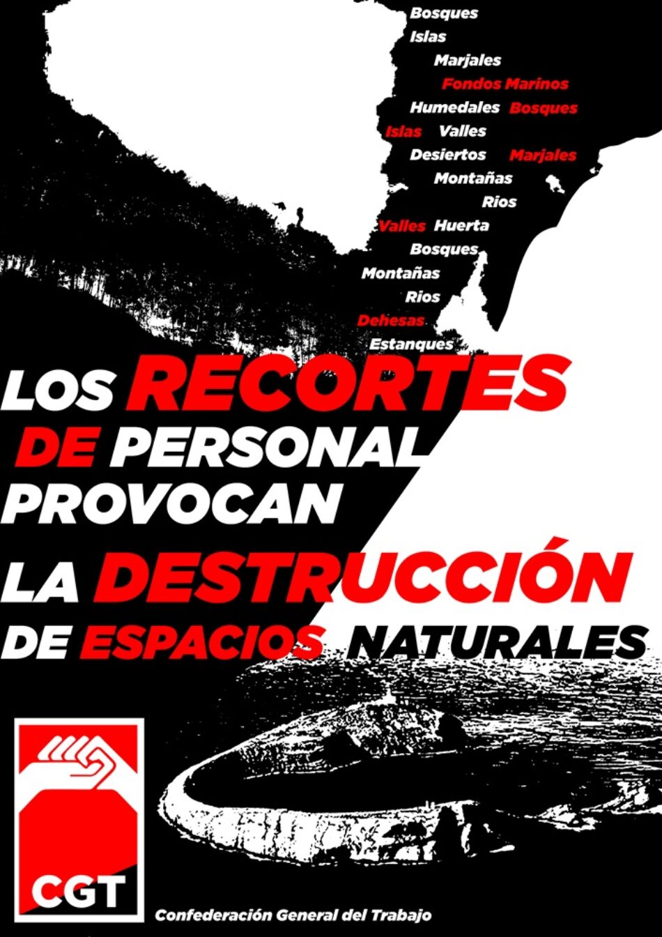 CGT se concentra en Castellón contra los recortes de personal en las reservas marinas