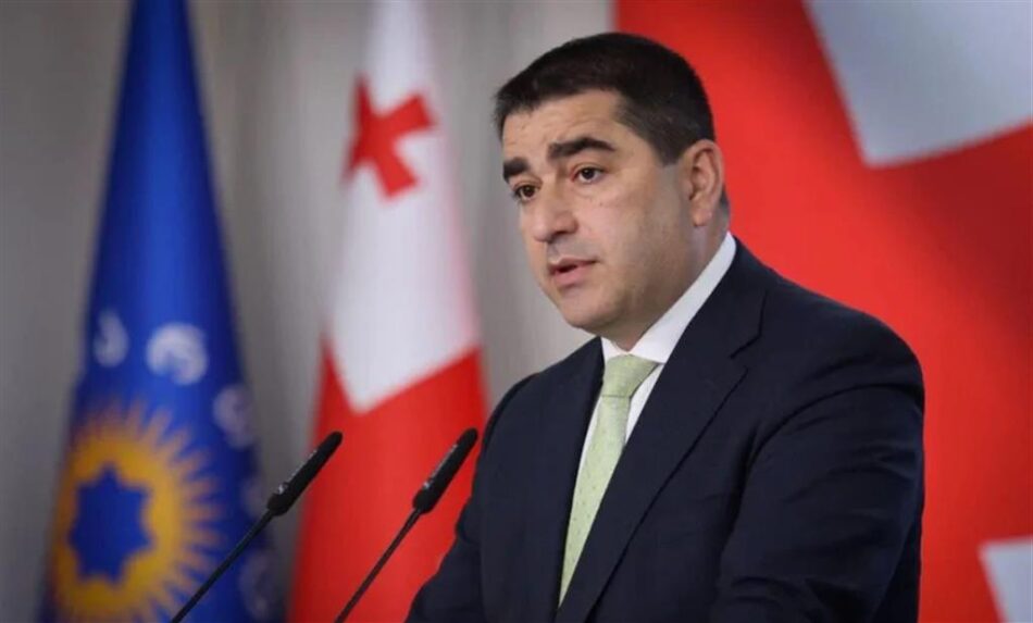 Presidente del Parlamento georgiano exige a la UE disculpas