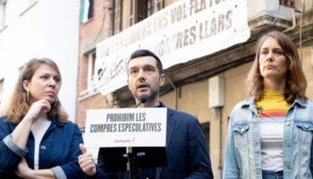 Pablo Bustinduy: “Cal adoptar ja mesures per combatre la crisi de l’habitatge, proposarem prohibir les compres especulatives a l’Estat”