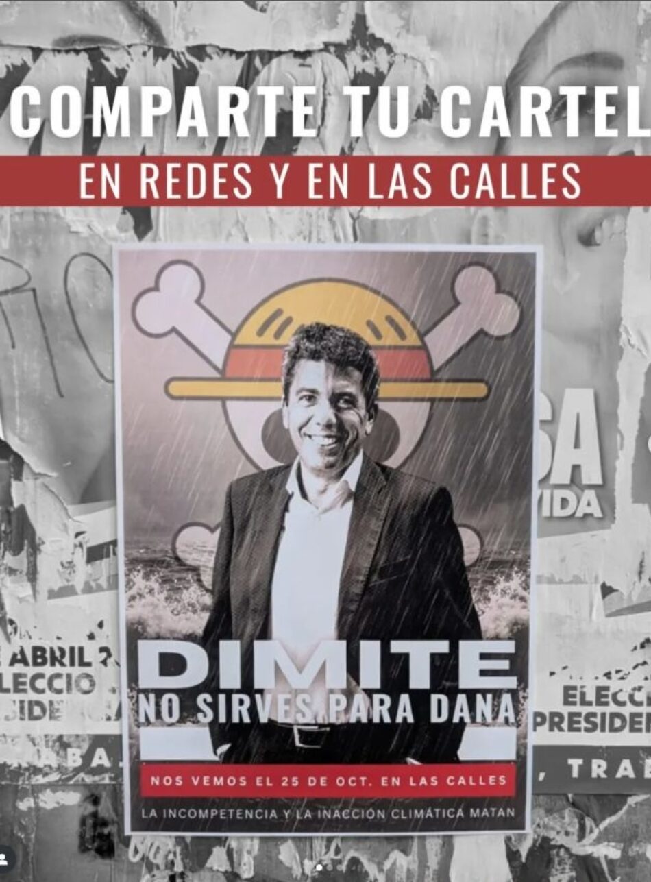 Campaña Ciudadana Digital por la Justicia DANA: “Sonará una nueva alarma” el 29 de octubre
