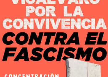 Concentración en Vicálvaro contra el fascismo y por la convivencia