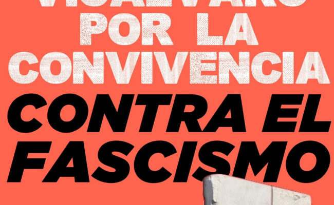 Concentración en Vicálvaro contra el fascismo y por la convivencia