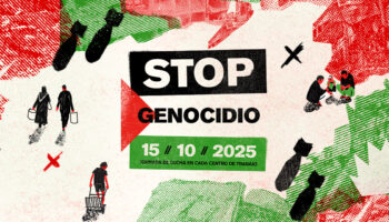 CCOO y UGT: «Seguimos movilizándonos por Palestina»